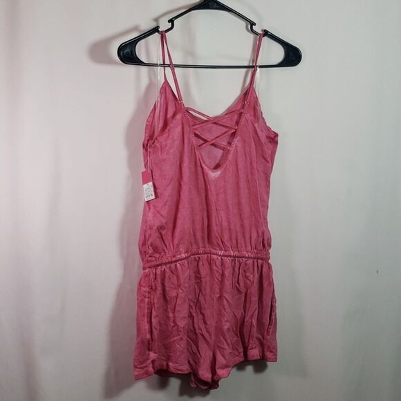 Xhilaration Sleepwear Paradise Pink Romper XS (AO) - Picture 8 of 8